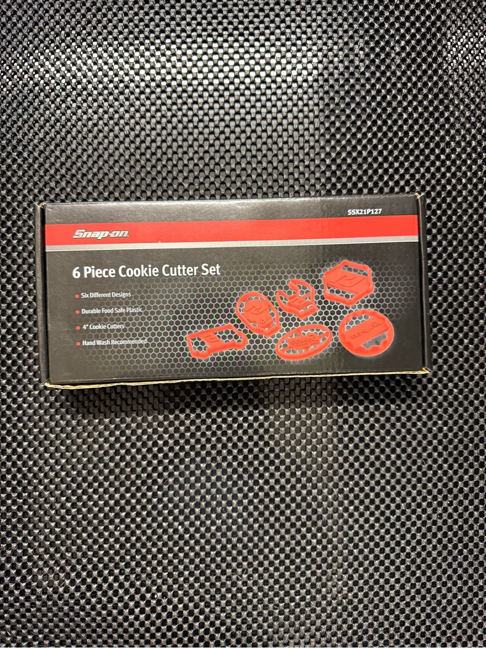 Snap-on Tools 6-Piece Cookie Cutter Set - Part SSX21P127 (New in Box)